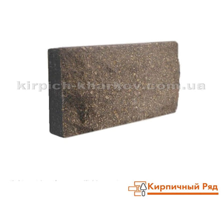Плитка цокольна скеля сіра (чорна) ТМ Галеон
