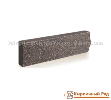 Плитка фасадна скеля ECOBRICK&#160;сіра (чорна)