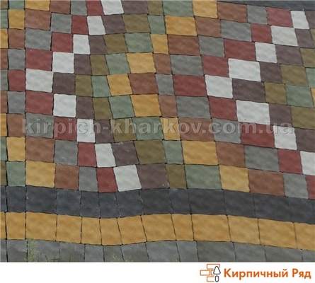 Плитка тротуарная (брусчатка) SPEKTR (Спектр) Львовский Камень
