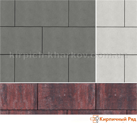 Тротуарная плитка МЕГАПОЛИС-60мм Brukland