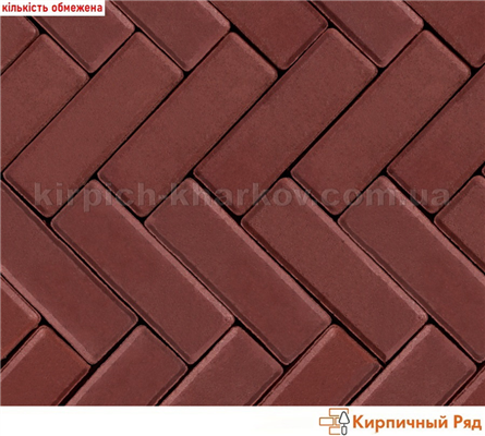 Тротуарная плитка ПАРКЕТ-60мм Brukland