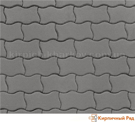 Тротуарная плитка ВОЛНА-80мм Brukland